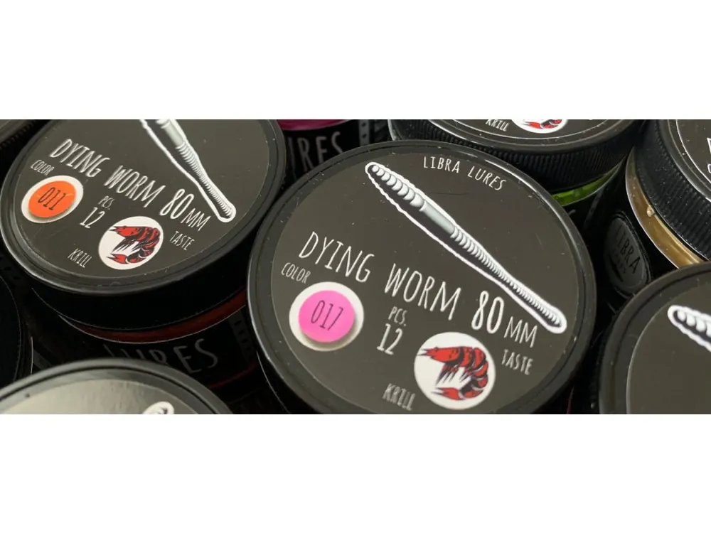LIBRA LURES Dying Worm 70 – Krill | Objednejte nyní