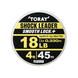 Fluorocarbon Shock Leader Smooth Lock + 45 m 0,235 mm - Čerstvá novinka