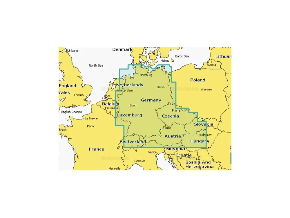 Do vyprodání zásob | Navionics+ Německo, Česko, Rakousko, Balaton