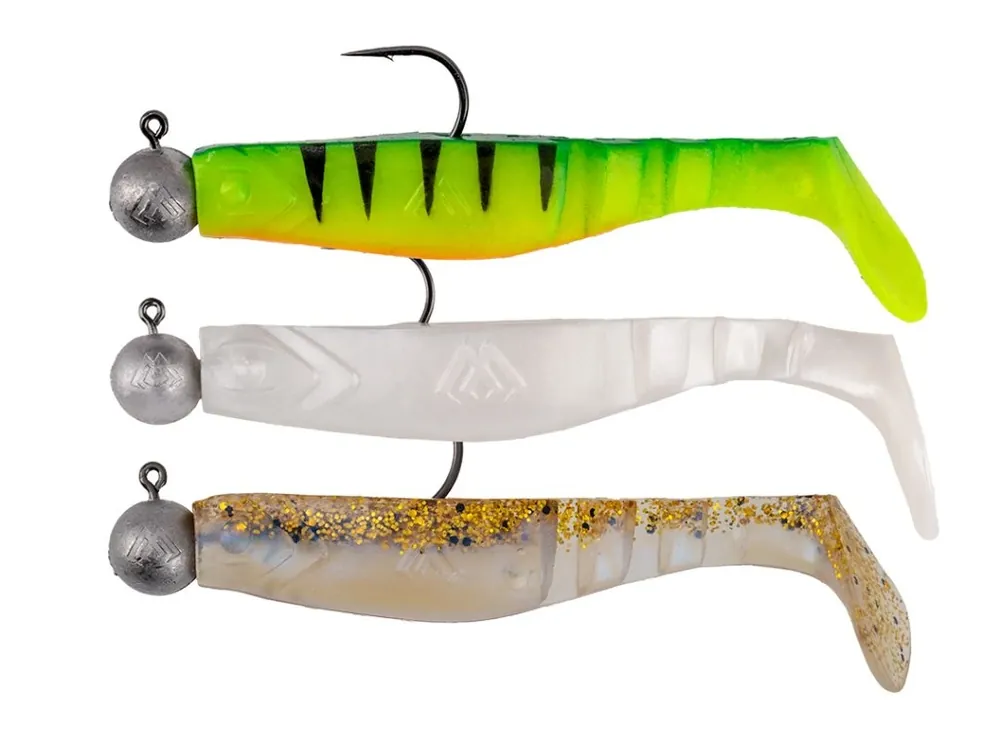 NÁSTRAHA - Fishunter s nastraženým jigem. 8cm mix – 4 ks. | Právě v prodeji