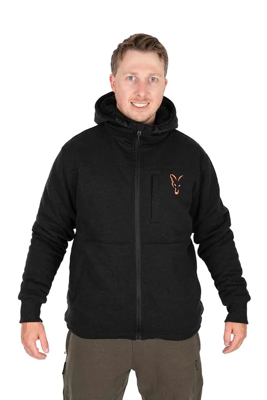 Prodejní hit | Fox International Bunda Collection Sherpa Jacket Black Orange vel. L