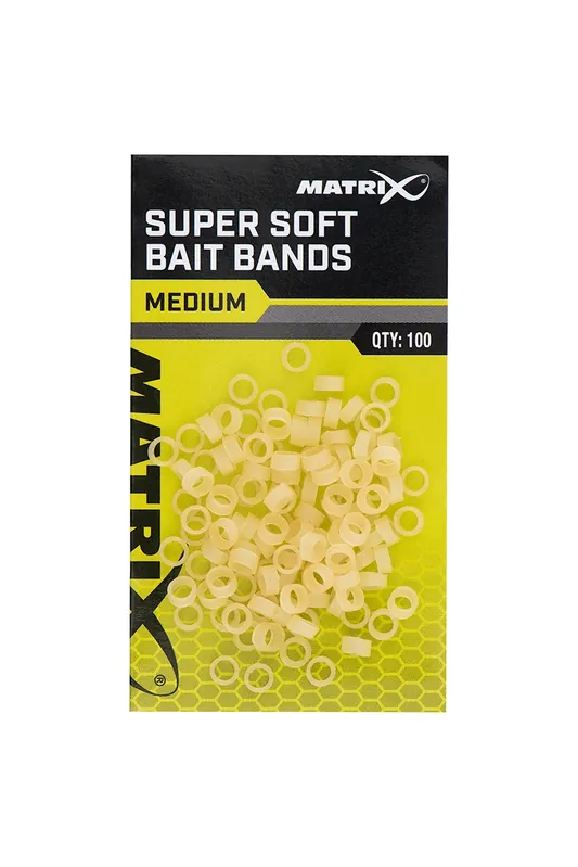 Fox Matrix Super Soft Bait Bands Medium 100ks - Bezpečná platba